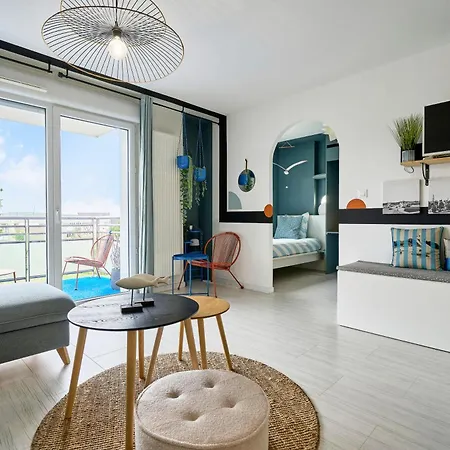 La Baie - Terrasse Vue Canche, Proche Touquet Appartement Étaples